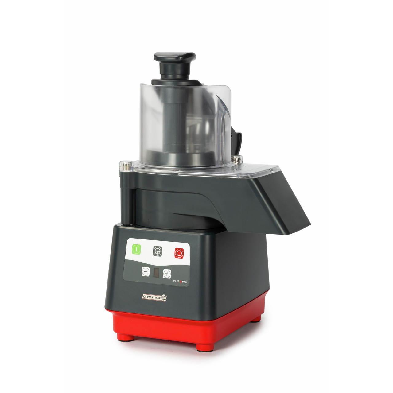 Gemüseschneidemaschine + Auswurfscheibe / variable Geschwindigkeit